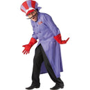 Dick Dastardly Costume Mens Wacky Races Trickster 1