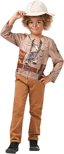 Dino Explorer Kids Costume and Hat 2