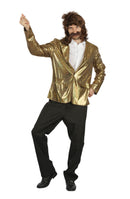 Disco Jacket Gold 1970s Costume 1