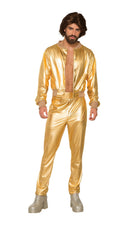 Disco Singer Male Gold Suit 1
