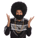 Disco Wig and Beard Mens 1970s Look 1