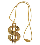 Dollar Medallion on String Cord Costume Accessory 1