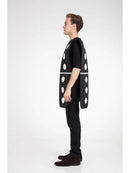 Domino Costume Adult Black Tabard 2