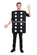 Domino Costume Adult Black Tabard 1