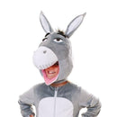 Donkey Big Head Childrens Costume Grey Mascot 2