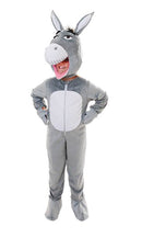 Donkey Big Head Childrens Costume Grey Mascot 1