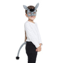 Donkey Set for Kids Mask and Tail 1