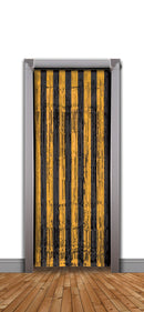 Doorway Curtain Orange Blk 240x94cm Party Goods Unisex 1