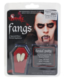 Dracula Fang Caps Vampire Teeth with Putty 1
