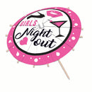 Drink Umbrella Girls Night Out Pack of 12 Cocktail Decoration 1