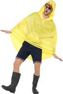 Duck Party Festival Adult Yellow Poncho 5