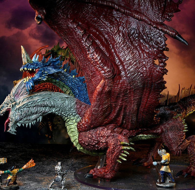 Dungeons and Dragons D&D Miniatures Gargantuan Tiamat_12