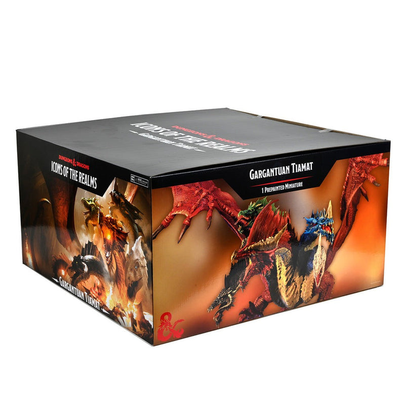 Size Chart Dungeons and Dragons D&D Miniatures Gargantuan Tiamat