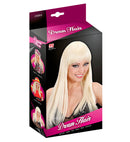 Blonde Chérie Wig  Long Straighthair With Bangs  In Color Box