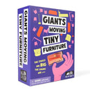 Giants Moving Tiny Furniture Board Game by Exploding Kittens 1