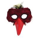 Bird Feather Plastic Beak 1of 3 Styles Random Eye Masks Unisex_1 EM016