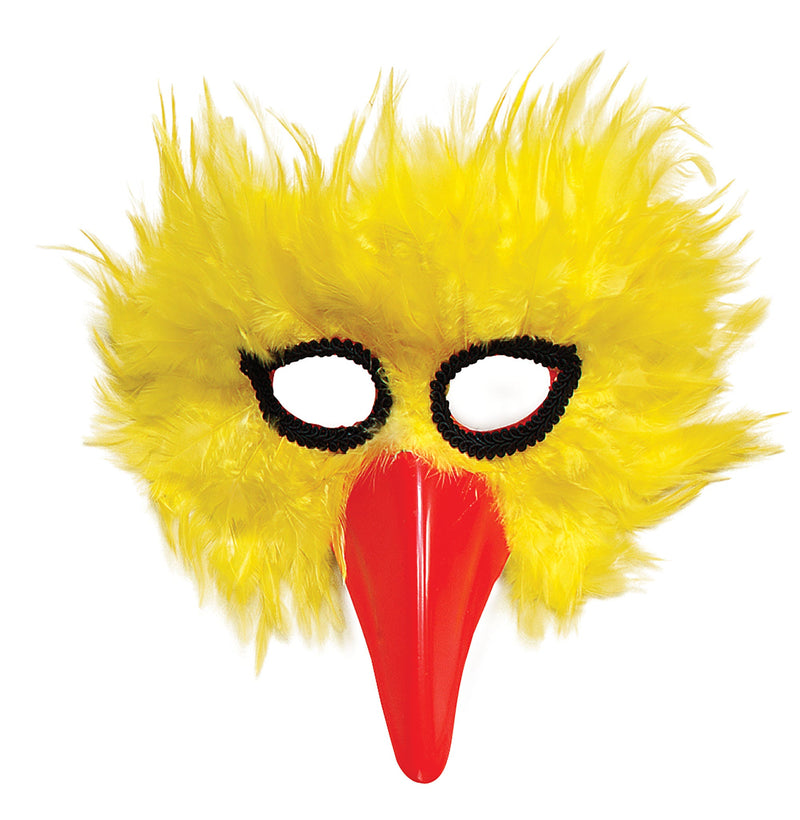 Bird Feather Eye Mask Yellow Masks Unisex_1 EM017