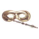 Gold Domino On Stick Eye Masks Unisex_1 EM071