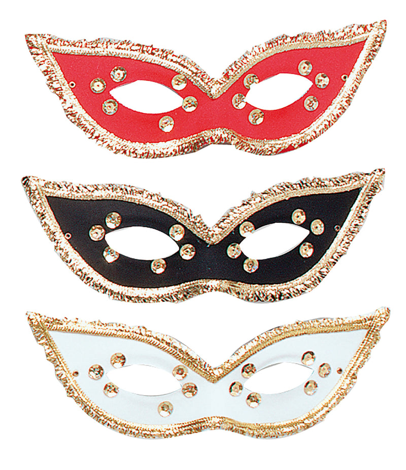 Fiesta Domino Eye Mask Asstd Masks Unisex_1 EM137