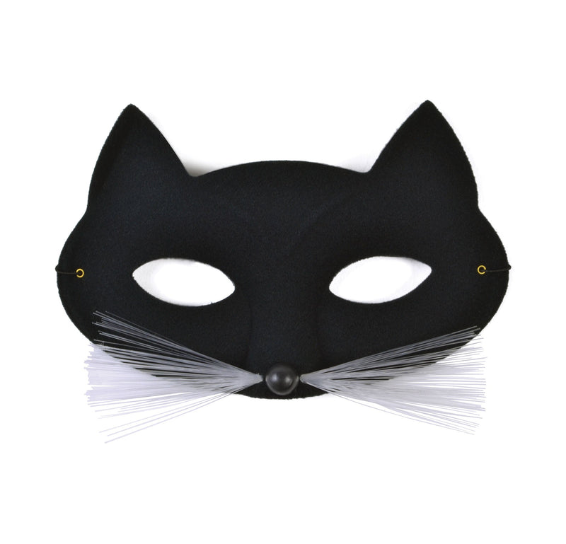 Cat Domino Eye Mask Black Masks Unisex_1 EM338