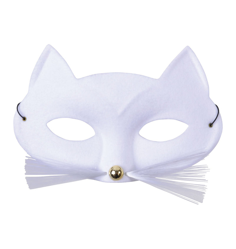 Cat Domino Eye Mask White Masks Unisex_1 EM339