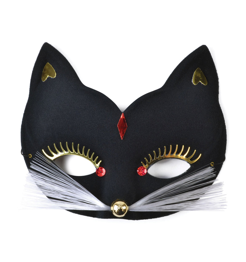 Cat Eye Mask Large Black Masks Unisex_1 EM341
