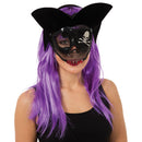 Transparent Sugar Skull Pirate Mask Eye Masks Female_1 EM775