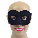 Womens Black Velvet Classic Eyemasks Female Halloween Costume_1 EM950