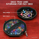 Tabletop Rpgs Dice Tray and Case Black Dice Set by Enhance 2