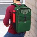 TCG Trading Card Backpack Collectors Edition Green Playmat by Enhance 4
