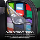 TCG Trading Card Backpack Collectors Edition Green Playmat by Enhance 5
