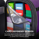 TCG Trading Card Backpack Collectors Edition Purple Playmat by Enhance 5