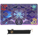 TCG Playmat with Stitched Edges and Drawstring Pouch Stars Playmat 1