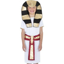 Egyptian Costume Kids White Red Gold 1