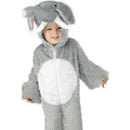 Elephant Costume Kids Grey White Jumpsuit 1