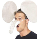 Elephant Kit Grey Ears Trunk Fancy Dress Adult 2