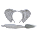 Elephant Set Ears and Tail Instant Disguise Costume 1