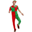 Elf Costume Adult Green and Red 1