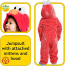 Elmo Costume Toddler Sesame Street Soft Fleece Jumpsuit 2