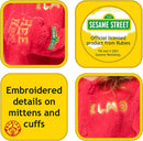 Elmo Costume Toddler Sesame Street Soft Fleece Jumpsuit 4