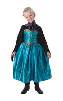 Elsa Coronation Childrens Blue Frozen Costume 1