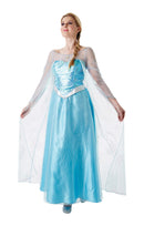 Elsa Deluxe Adult Costume Womens Blue 1