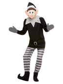 Elves Behavin Badly Bad Elf Costume Adult Grey Black 4