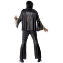 Elvis Costume Adult Black Gold Jumpsuit 3