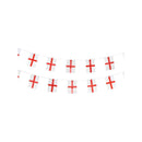 England Flag Rectangle Bunting Plastic Adult White Red_1