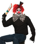 Evil Clown Jumbo Bow Tie Costume Accessories Male 1