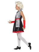 Evil Little Madame Costume Kids Cruella Dress 4