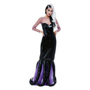 Evil Sea Witch Costume Adult Black 1