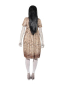 Evil Spirit The Ring Costume Adult Grey Decayed Dress Wig 3