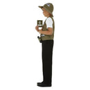 Explorer Kit Costume Kids Beige Waistcoat Hat Binoculars Passport and Badges 3